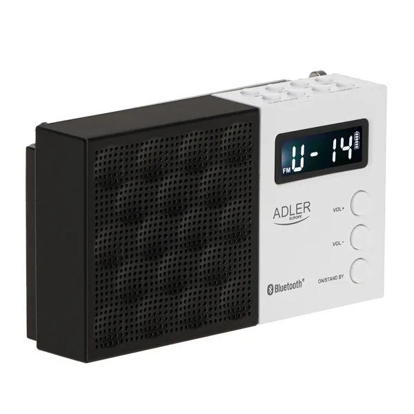 Radio Adler pll fm ad 1908 Musta Valkoinen