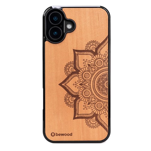 Bewood case for iPhone 16 Plus 6,7&quot Mandala Apple Tree