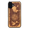 Bewood case for iPhone 16 Plus 6,7&quot Compass Merbau
