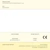 Kabeļa turētājs F-line Balts Plastmasa 5 gb.