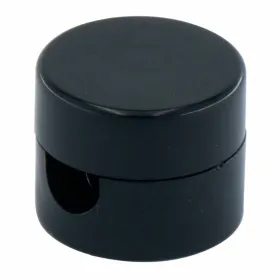 Kabeļa turētājs F-line Melns Plastmasa 5 gb.
