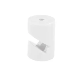 Kabeļa turētājs F-line Balts Plastmasa 5 gb.