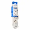 3 kištukų lizdas su maitinimo jungikliu EDM 41822 Balta 3680 W 250 V 30 W (1,5 m)