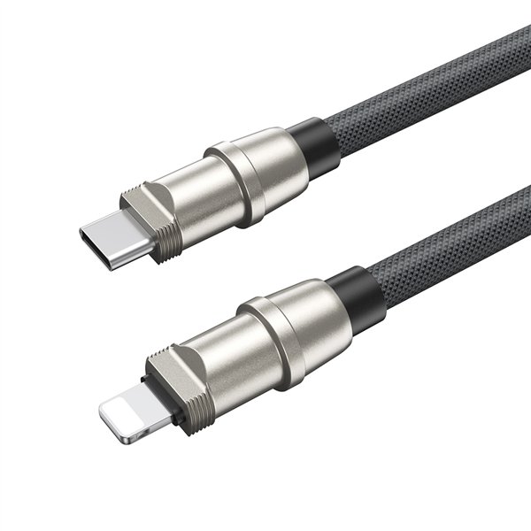 BWOO Lanyard-kaapeli USB-C - Lightning 1.2m 27W hihnalla