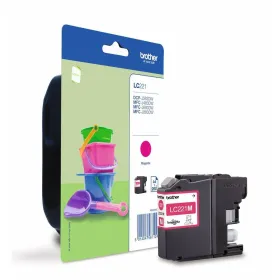 Alkunperäinen mustepatruuna Brother LC-221M Sininen Magenta