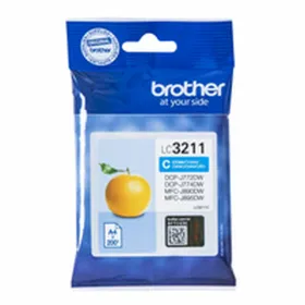 Yhteensopiva mustepatruuna Brother LC3211C Syaani