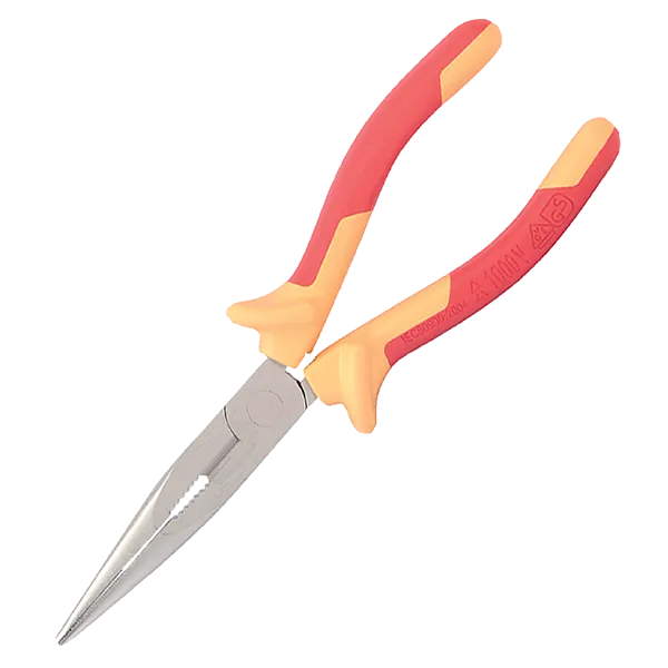 VDE INSULATED LONG NOSE PLIERS 1000V 200mm