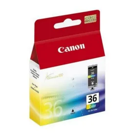 Alkunperäinen mustepatruuna Canon CL-36 Keltainen Syaani Magenta Kolmiväri Cyanin sininen/Magentan punainen/Keltainen