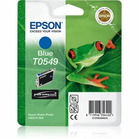 Alkunperäinen mustepatruuna Epson Cartucho T0549 azul Sininen