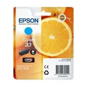 Alkunperäinen mustepatruuna Epson C13T33424010 Syaani