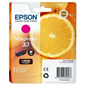 Alkunperäinen mustepatruuna Epson C13T33434010 Magenta