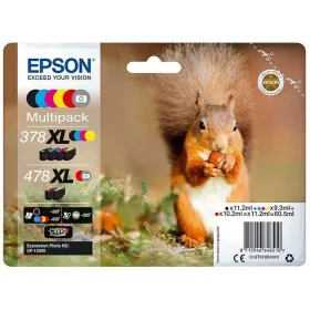 Alkunperäinen mustepatruuna Epson Multipack 6-colours 378XL / 478XL Claria Photo HD Ink Musta