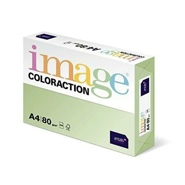 Popierius spausdinimui Image ColorAction Jungle Žalia Pyragai 500 Paklodės Din A4 5 Dalys