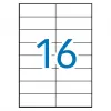 Этикетки для принтера MULTI 3 4708 Белый ректо 100 Листья 105 x 37 mm 105 x 37mm