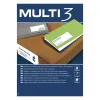 Клейкие этикетки MULTI 3 Белый 500 Листья 48,5 x 25,4 mm