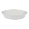 Alpina - Ceramic Oven-Resistant Baking Dish, Oval, 20x12x5 cm, 470 ml (White)