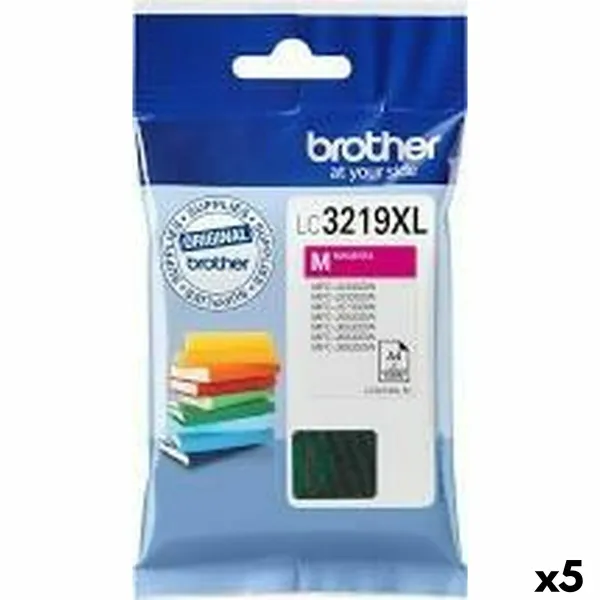 Originali rašalo kasetė Brother LC3219XLM Rožinė