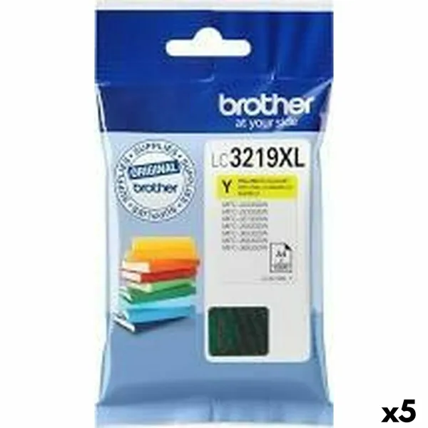 Originali rašalo kasetė Brother LC3219XL Geltona