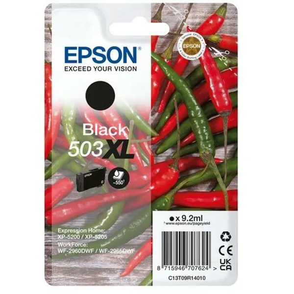 Alkunperäinen mustepatruuna Epson 503XL Musta