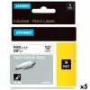 Laminuota juosta etikečių klijavimo aparatams Dymo Rhino ID1-9 1,5 m 9 mm (5 vnt.)