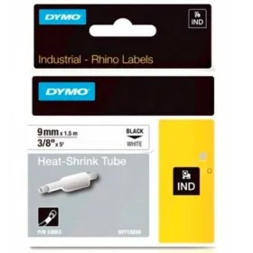 Laminoitu teippi tarrakoneelle Dymo Rhino ID1-9 1,5 m 9 mm (5 osaa)