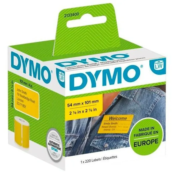 Etiketės spausdinimui Dymo Label Writer Geltona 220 Dalys 54 x 7 mm (6 vnt.)