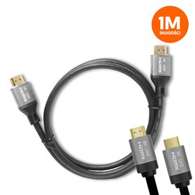 HDMI-HDMI cable (v2.1 | 8K | 1 m) black