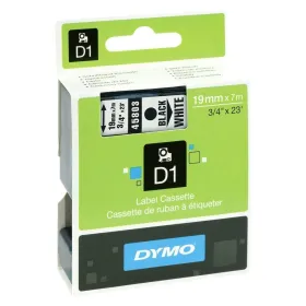 Laminoitu teippi tarrakoneelle Dymo D1 45803 LabelManager™ Valkoinen Musta (5 osaa)