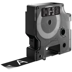 Laminoitu teippi tarrakoneelle Dymo D1 45811 LabelManager™ Valkoinen Musta (5 osaa)