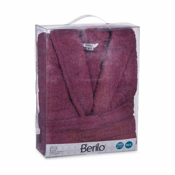 Chalatas Berilo Raudona M/L (6 vnt.)