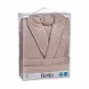 Dressing Gown Berilo Beige L/XL (6 Units)