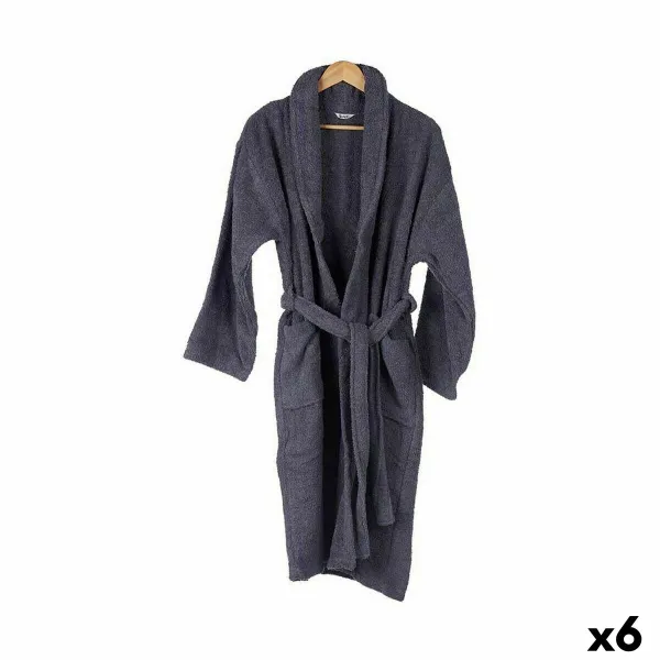 Dressing Gown Berilo Grey L/XL (6 Units)