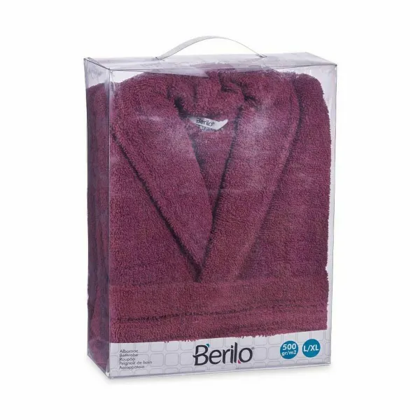 Dressing Gown Berilo Red L/XL (6 Units)