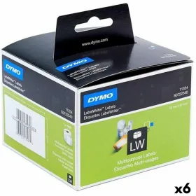 Tulostintarrat Dymo Valkoinen Musta 32 x 57 mm 1000 Kappaletta (6 osaa)