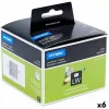 Printera birkas Dymo Balts Melns 32 x 57 mm 1000 Daudzums (6 gb.)