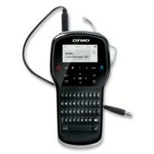 Elektrinis ženklinimo aparatas Dymo Labelmanager LM280 1,2 mm QWERTY Juoda (6 vnt.)