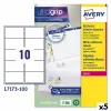 Printera birkas Avery L7173 Balts 100 Loksnes 99,1 x 57 mm (5 gb.)