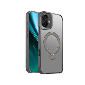 Etteri Matt Mag Ring case for iPhone 16 Plus 6,7&quot grey