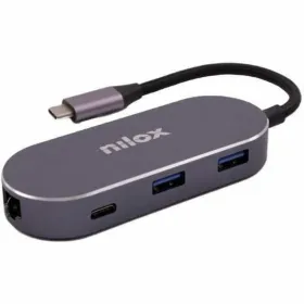 USB-jaotur Nilox Mini Docking Station Type-C