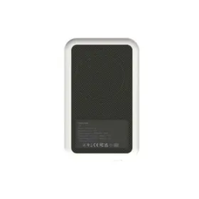 Pārnēsājamais Lādētājs ar Bezvadu Lādētāju Kreafunk Balts 5000 mAh