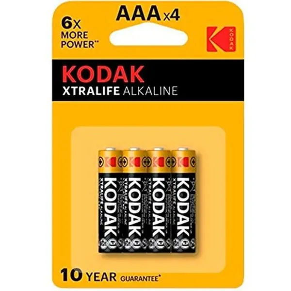 Akut Kodak Xtralife LR03 AAA 4 Kappaletta (10 osaa)