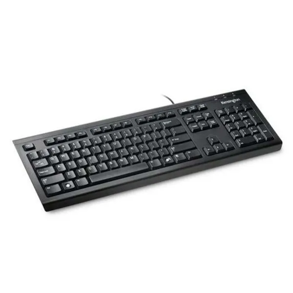 Klaviatūra Kensington 1500109BE Melns QWERTY