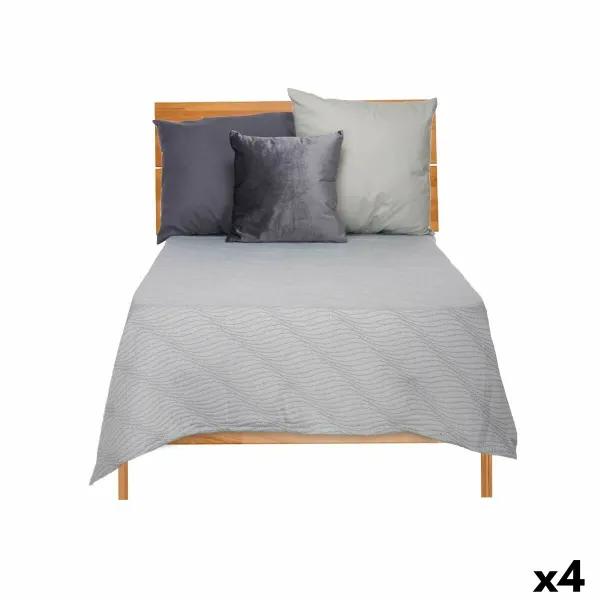 Vuodepeite (viltti) Gift Decor Harmaa 180 x 260 cm (4 osaa)