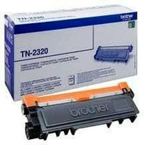 Оригинальный тонер Brother TN-2320 Чёрный (3 штук)