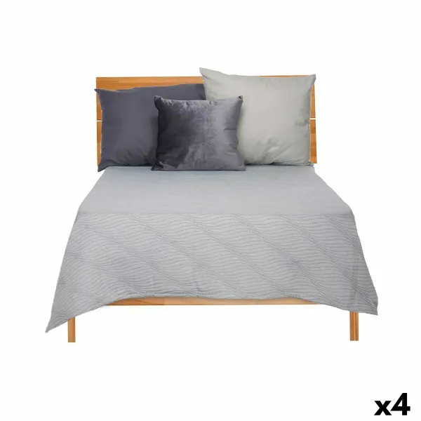 Vuodepeite (viltti) Gift Decor Harmaa 240 x 260 cm (4 osaa)