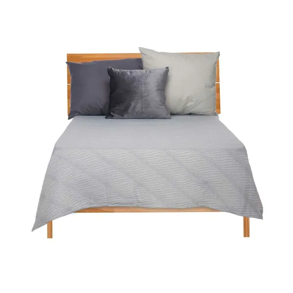 Vuodepeite (viltti) Gift Decor Harmaa 240 x 260 cm (4 osaa)