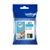 Alkunperäinen mustepatruuna Brother LC421 Syaani (5 osaa)