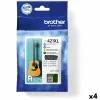 Картридж с оригинальными чернилами Brother LC421XL Черный/Голубой/Розовый/Желтый (4 штук)