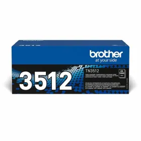Оригинальный тонер Brother TN3512 Чёрный (3 штук)