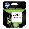 Originali rašalo kasetė HP 301XL Trijų spalvų (60 vnt.)